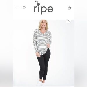 NWT Ripe maternity jeans rebel ankle grazer